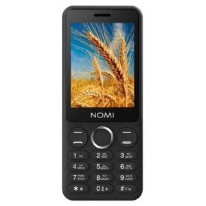 Мобильный телефон Nomi i2830 Dual Sim Black Мобильный телефон Nomi i2830 Dual Sim Black