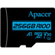 Карта памяти MicroSDXC 256GB UHS-I/U3 Class 10 Apacer (AP256GMCSX10U7-R) + SD адаптер