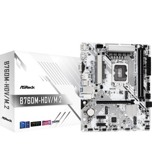 Материнская плата ASRock B760M-HDV/M.2 Socket 1700 Материнская плата ASRock B760M-HDV/M.2 Socket 1700
