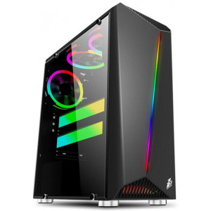 Корпус 1stPlayer R3-3R1 Color LED Black + БП 1stPlayer PS-600AX 600W 80 Plus Bronze Корпус 1stPlayer R3-3R1 Color LED Black + БП 1stPlayer PS-600AX 600W 80 Plus Bronze