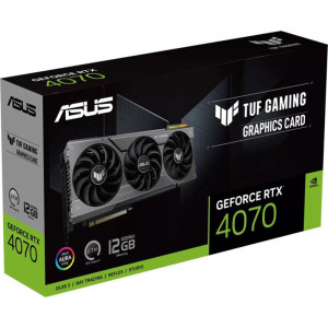Відеокарта GF RTX 4070 12GB GDDR6X TUF Gaming Asus (TUF-RTX4070-12G-GAMING) Відеокарта GF RTX 4070 12GB GDDR6X TUF Gaming Asus (TUF-RTX4070-12G-GAMING)