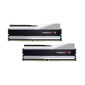 Модуль памяти DDR5 2x32GB/6000 G.Skill Trident Z5 Silver (F5-6000J3238G32GX2-TZ5S) Модуль памяти DDR5 2x32GB/6000 G.Skill Trident Z5 Silver (F5-6000J3238G32GX2-TZ5S)