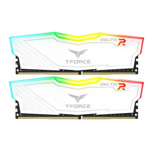 DDR4 2x8GB/3600 Team T-Force Delta White RGB (TF4D416G3600HC18JDC01) DDR4 2x8GB/3600 Team T-Force Delta White RGB (TF4D416G3600HC18JDC01)