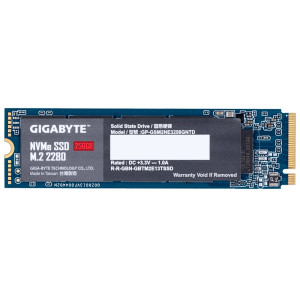 Накопитель SSD 256GB Gigabyte M.2 PCIe NVMe 3.0 x4 NAND TLC (GP-GSM2NE3256GNTD) Накопитель SSD 256GB Gigabyte M.2 PCIe NVMe 3.0 x4 NAND TLC (GP-GSM2NE3256GNTD)