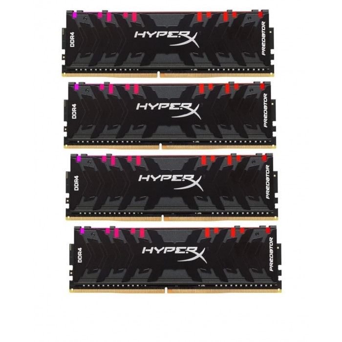 DDR4 4x32GB/3200 Kingston HyperX Predator RGB (HX432C16PB3AK4/128)