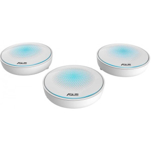 Wi-Fi Mesh система ASUS Lyra (MAP-AC2200) (AC2200, 1хGE WAN, 1xGE LAN, MU-MIMO, MESH, 7 антенн, 3-pack) Wi-Fi Mesh система ASUS Lyra (MAP-AC2200) (AC2200, 1хGE WAN, 1xGE LAN, MU-MIMO, MESH, 7 антенн, 3-pack)