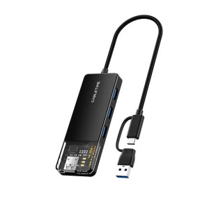 Концентратор Cabletime USB Type C-4 Port USB 3.0, 0.15 cm (CB03B) Концентратор Cabletime USB Type C-4 Port USB 3.0, 0.15 cm (CB03B)