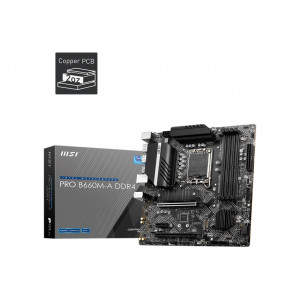 Материнская плата MSI Pro B660M-A DDR4 Socket 1700 Материнская плата MSI Pro B660M-A DDR4 Socket 1700