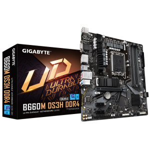 Материнская плата Gigabyte B660M DS3H DDR4 Socket 1700 Материнская плата Gigabyte B660M DS3H DDR4 Socket 1700