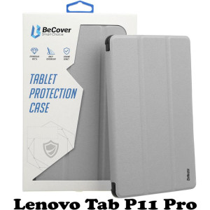 Чехол-книжка BeCover Smart для Lenovo Tab P11 Pro Gray (707594)