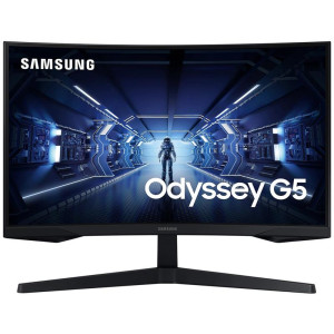 Монитор Samsung 27" Odyssey G5 (LC27G54TQWIXCI) VA Black Curved Монитор Samsung 27" Odyssey G5 (LC27G54TQWIXCI) VA Black Curved