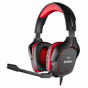 Гарнитура Sven AP-G333MV Black/Red UAH Гарнитура Sven AP-G333MV Black/Red UAH