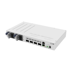 Коммутатор MikroTik CRS504-4XQ-IN (4x100G QSFP28 , 1xFE LAN, POE-IN, DC JACK, 2-PIN, Dual PSU) Коммутатор MikroTik CRS504-4XQ-IN (4x100G QSFP28 , 1xFE LAN, POE-IN, DC JACK, 2-PIN, Dual PSU)