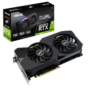GF RTX 3060 Ti 8GB GDDR6 Dual V2 OC Asus (DUAL-RTX3060TI-O8G-V2) GF RTX 3060 Ti 8GB GDDR6 Dual V2 OC Asus (DUAL-RTX3060TI-O8G-V2)