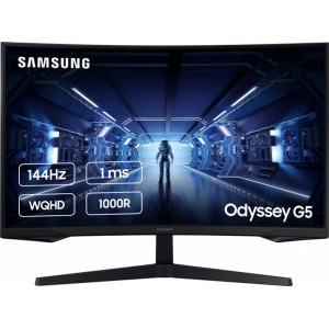 Монитор Samsung 31.5" Odyssey G5 (LC32G55TQBIXCI) VA Black Curved Монитор Samsung 31.5" Odyssey G5 (LC32G55TQBIXCI) VA Black Curved