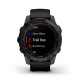 Смарт-часы Garmin Fenix 7 Sapphire Solar Carbon Gray DLC Titanium with Black Band (010-02540-20)