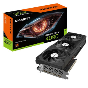 Відеокарта GF RTX 4090 24GB GDDR6X Windforce V2 Gigabyte (GV-N4090WF3V2-24GD) Відеокарта GF RTX 4090 24GB GDDR6X Windforce V2 Gigabyte (GV-N4090WF3V2-24GD)