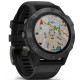 Смарт-часы Garmin Fenix 6 Sapphire Black DLC with Black Band (010-02158-11)