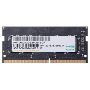 SO-DIMM 8GB/3200 1.2V DDR4 Apacer (AS08GGB32CSYBGH) SO-DIMM 8GB/3200 1.2V DDR4 Apacer (AS08GGB32CSYBGH)