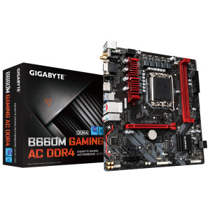 Материнская плата Gigabyte B660M Gaming AC DDR4 Socket 1700 Материнская плата Gigabyte B660M Gaming AC DDR4 Socket 1700
