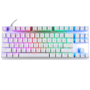 Клавиатура Motospeed K82 Hot-Swap Outemu Blue (mtk82whsb) White USB