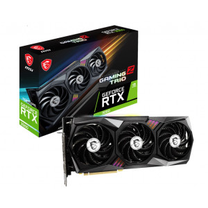 Відеокарта GF RTX 3060 12GB GDDR6 Gaming Z Trio MSI (GeForce RTX 3060 GAMING Z TRIO 12G) Відеокарта GF RTX 3060 12GB GDDR6 Gaming Z Trio MSI (GeForce RTX 3060 GAMING Z TRIO 12G)