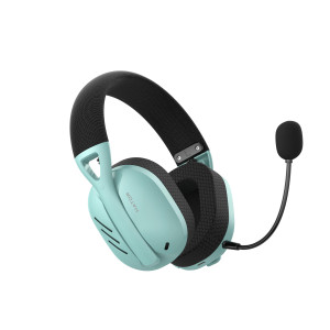 Bluetooth-гарнитура Hator Hyperpunk 2 Wireless Tri-mode Black/Mint (HTA-858) Bluetooth-гарнитура Hator Hyperpunk 2 Wireless Tri-mode Black/Mint (HTA-858)