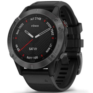 Смарт-часы Garmin Fenix 6 Sapphire Black DLC with Black Band (010-02158-11) Смарт-часы Garmin Fenix 6 Sapphire Black DLC with Black Band (010-02158-11)