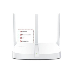 Беспроводной маршрутизатор Mercusys MW305R (N300, 1хFE Wan, 4хFE LAN , 3 антенны) Беспроводной маршрутизатор Mercusys MW305R (N300, 1хFE Wan, 4хFE LAN , 3 антенны)