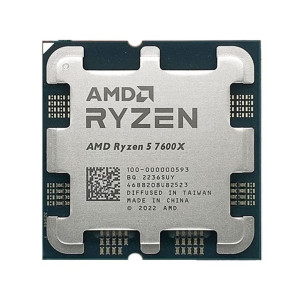 Процесор AMD Ryzen 5 7600X (4.7GHz 32MB 105W AM5) Tray (100-000000593) Процесор AMD Ryzen 5 7600X (4.7GHz 32MB 105W AM5) Tray (100-000000593)
