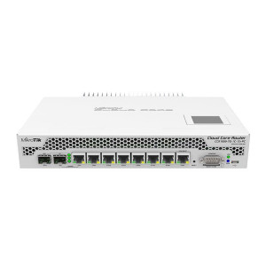 Маршрутизатор MikroTik CCR1009-7G-1C-1S+PC (8x1G, 1xSFP/1G, 1xSFP+, microUSB port, 1GHzx9 core, Passive cooling) Маршрутизатор MikroTik CCR1009-7G-1C-1S+PC (8x1G, 1xSFP/1G, 1xSFP+, microUSB port, 1GHzx9 core, Passive cooling)