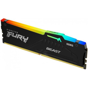 Модуль памяти DDR5 32GB/5200 Kingston Fury Beast RGB Black (KF552C40BBA-32) Модуль памяти DDR5 32GB/5200 Kingston Fury Beast RGB Black (KF552C40BBA-32)