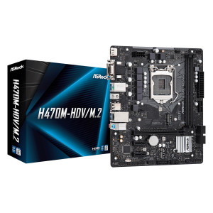 Материнська плата ASRock H470M-HDV/M.2 Socket 1200 Материнська плата ASRock H470M-HDV/M.2 Socket 1200