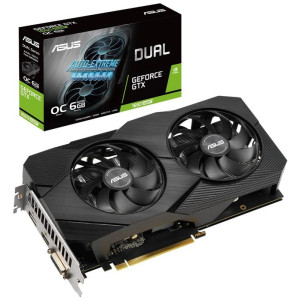 GF GTX 1660 Super 6GB GDDR6 Dual Evo OC Asus (DUAL-GTX1660S-O6G-EVO) GF GTX 1660 Super 6GB GDDR6 Dual Evo OC Asus (DUAL-GTX1660S-O6G-EVO)
