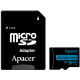 Карта пам`ятi MicroSDXC 256GB UHS-I/U3 Class 10 Apacer (AP256GMCSX10U7-R) + SD адаптер