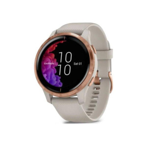 Смарт-годинник Garmin Venu Light Sand with Rose Gold (010-02173-23) Смарт-годинник Garmin Venu Light Sand with Rose Gold (010-02173-23)