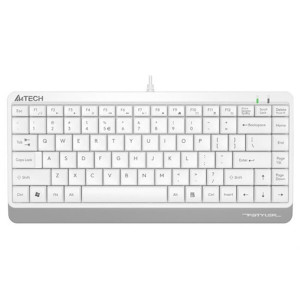 Клавіатура A4Tech FK11 Ukr White USB Клавіатура A4Tech FK11 Ukr White USB