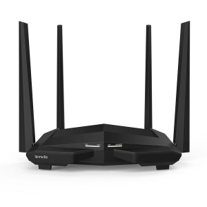 Бездротовий маршрутизатор Tenda AC10 (AC1200, 3x1GE LAN, 1x1GE WAN, 4x5dBi антени) Бездротовий маршрутизатор Tenda AC10 (AC1200, 3x1GE LAN, 1x1GE WAN, 4x5dBi антени)