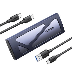 Внешний карман Ugreen для SSD M.2 (NVMe) M-Key 3.1 Gen2 CM578 Gray (90541)