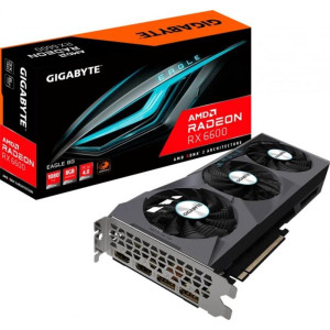 Видеокарта AMD Radeon RX 6600 8GB GDDR6 Eagle Gigabyte (GV-R66EAGLE-8GD) Видеокарта AMD Radeon RX 6600 8GB GDDR6 Eagle Gigabyte (GV-R66EAGLE-8GD)