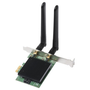 Беспроводной адаптер Edimax EW-7833AXP (AX3000, PCIe, Wi-Fi 6, Bluetooth 5.0, OFDMA, MU-MIMO) Беспроводной адаптер Edimax EW-7833AXP (AX3000, PCIe, Wi-Fi 6, Bluetooth 5.0, OFDMA, MU-MIMO)