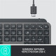 Клавіатура бездротова Logitech MX Keys Plus Advanced Wireless Illuminated Keyboard with Palm Rest Graphite UA (920-009416)