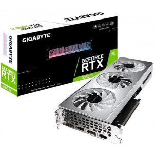 Відеокарта GF RTX 3060 Ti 8GB GDDR6 Vision OC Gigabyte (GV-N306TVISION OC-8GD 2.0) (LHR) Відеокарта GF RTX 3060 Ti 8GB GDDR6 Vision OC Gigabyte (GV-N306TVISION OC-8GD 2.0) (LHR)