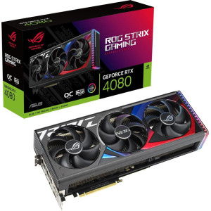 Видеокарта GF RTX 4080 16GB GDDR6X ROG Strix Gaming OC Asus (ROG-STRIX-RTX4080-O16G-GAMING) Видеокарта GF RTX 4080 16GB GDDR6X ROG Strix Gaming OC Asus (ROG-STRIX-RTX4080-O16G-GAMING)