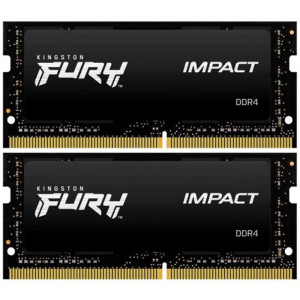 SO-DIMM 2x32GB/3200 DDR4 Kingston Fury Impact (KF432S20IBK2/64) SO-DIMM 2x32GB/3200 DDR4 Kingston Fury Impact (KF432S20IBK2/64)