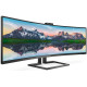 Монитор Philips 48.8" 499P9H/00 VA Black Curved