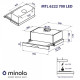 Витяжка Minola MTL 6222 WH 700 LED