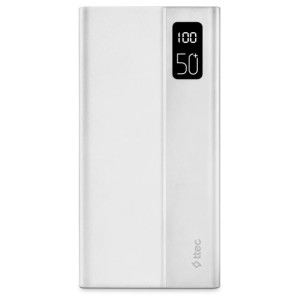 Универсальная мобильная батарея Ttec 50000mAh ReCharger Mega LCD White (2BB197B)