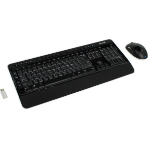 Комплект (клавіатура, мишка) бездротовий Microsoft Desktop 3050 (PP3-00018) Black USB Комплект (клавіатура, мишка) бездротовий Microsoft Desktop 3050 (PP3-00018) Black USB
