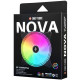 Вентилятор Chieftec Nova NF-1225RGB; 120х120х25мм, 3-pin, 4-pin